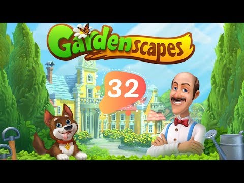 Gardenscapes Story Part 32 - Area 8 - Day 4 Gameplay Walkthrough