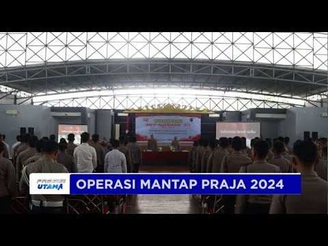 POLRES PPU GELAR LATIHAN PRA OPERASI MANTAP PRAJA 2024