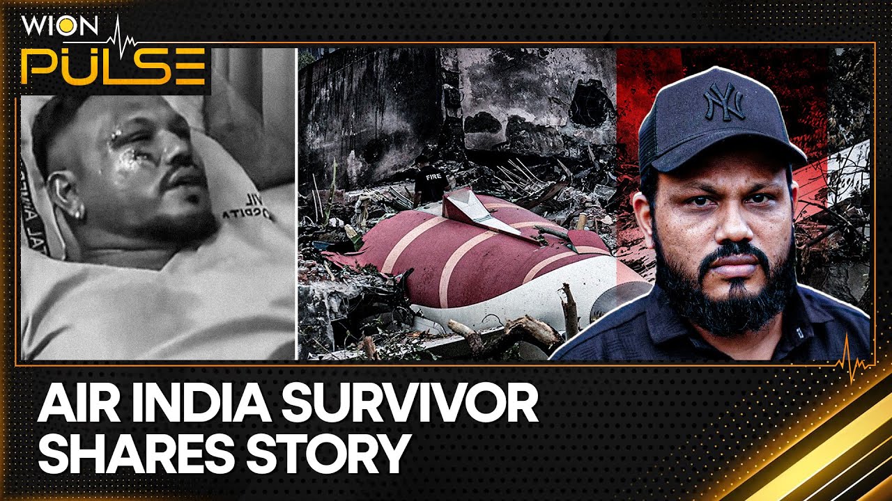 Air India Plane Crash Survivor Opens Up About Trauma and Loss | Pulse | WION