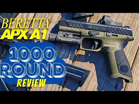 Beretta APX A1 Full Size - 1000 Round Update 