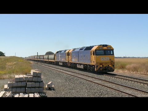 7731V Grain Train Approaching Gheringhap Loop (10/12/2022) - PoathTV Australian Railways