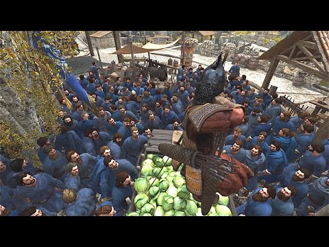 Most Epic battle 1 archer vs 150 looters Mount & Blade 2: Bannerlord