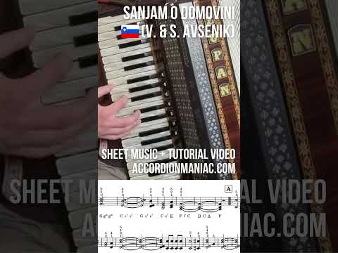 [Sheet music] Sanjam o domovini - Heimatträume (V. & S. Avsenik)
