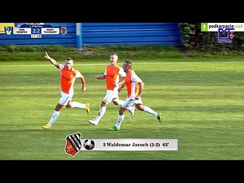 Piękny gol Jarocha w meczu Stal Gorzyce - Piast [WIDEO]