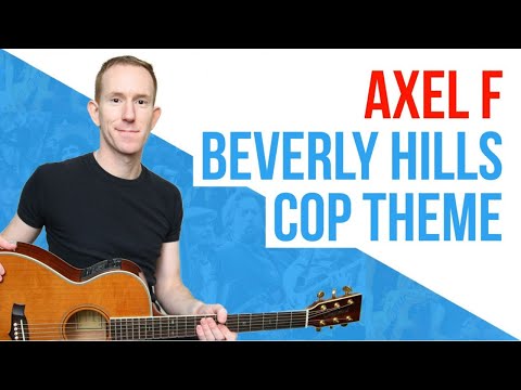 Axel F ★ Beverly Hills Cop Theme ★ Guitar Lesson Tutorial [with tab]