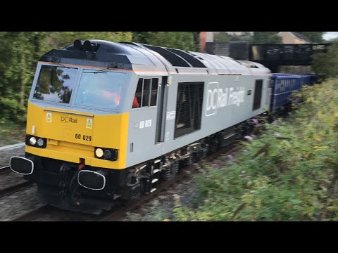 Class 60029 passing through Lawrence Hill Station
