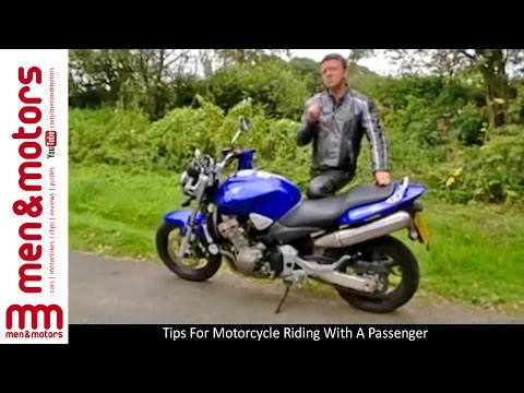 Tips For Motorcycle Riding With A Passenger