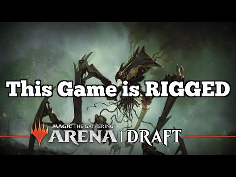 This Game is RIGGED | Top Mythic | The Brothers' War Draft | MTG Arena | Twitch Replay