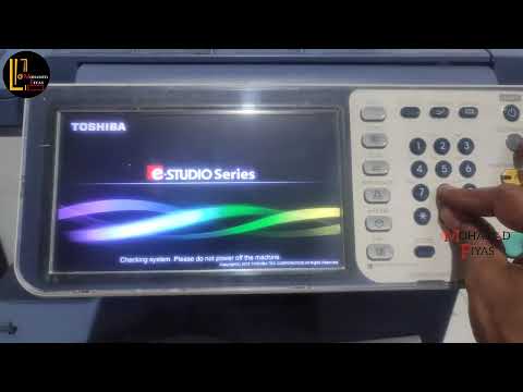 How to fix  Reset code Toshiba e studio 282/232/233/255/256/257/305/306/455/456/457