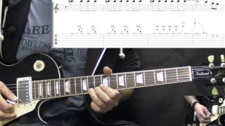 Gary Moore - Stop Messin&#39; Around (Part2) - Blues Guitar Lesson (w/Tabs)