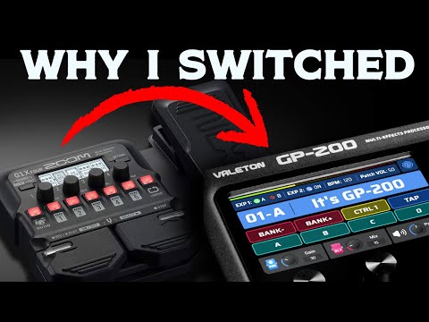 From ZOOM G1X to VALETON GP200 + why I switched and new DIY pedalboard rundown