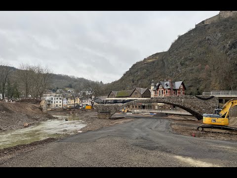 17.12.21: Altenahr, Fahrt durch den Ort, Update Ahr Flutkatastrophe