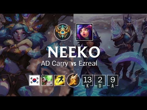 Neeko ADC vs Ezreal - KR Grand Master Patch 8.24