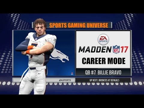 Madden NFL 17 - Billie Bravo (QB) Career Mode EP3 - Week 3 vs Bengals