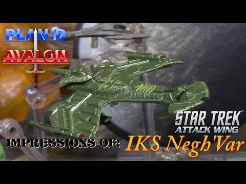 FOR HONOR! - PDA Impressions of Star Trek Attack Wing Klingon IKS Negh'var