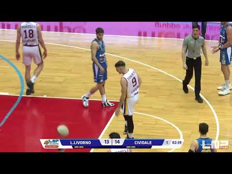 UEB Gesteco Cividale - Libertas Livorno | Gara 3 quarti di finale playoff Serie B LNP 2021/2022