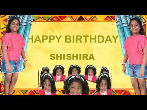 Happy birthday shishira