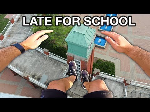 Late For School Parkour POV (Part 3)