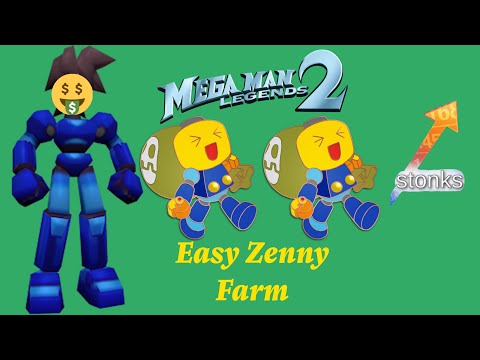 Mega Man Legends 2 Easy Zenny Farming Guide / How to find King Miroc in Manda Ruins