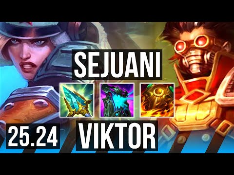 SEJUANI vs VIKTOR (MID) | KR Master | 25.24