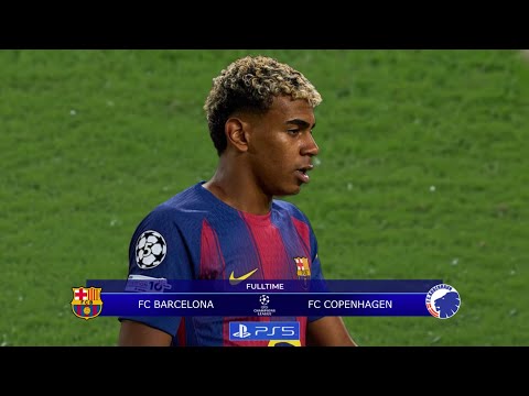 FULL HIGHLIGHT 4-1 FC BARCELONA VS FC COPENHAGEN !! UEFA CHAMPIONS LEAGUE 2025/26 LAMINE YAMAL GOAL