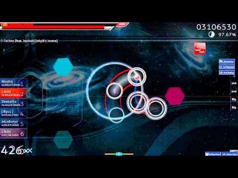 Osu! Hard Rock FC - DJ S3RL - T-T-Techno (wkyik's insane)
