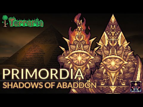 Primordia - Terraria's Desert Pyramid Boss! | Terraria Shadows of Abaddon Mod Boss Guide