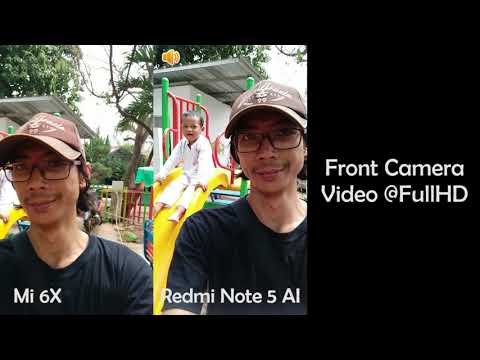 Mi 6X VS Redmi Note 5 AI Video | Rear-Front-Audio Comparison