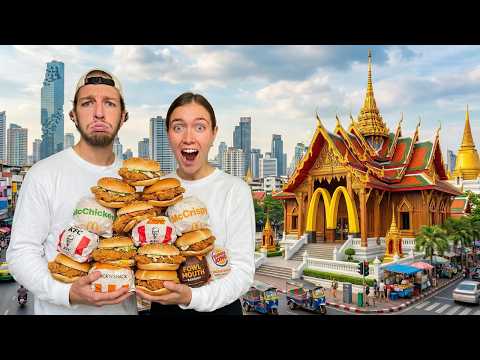 ON TESTE LES BURGERS DE POULET FRIT EN THAÏLANDE