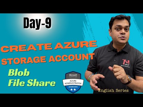 DAY-9 : How to create Azure Storage Account Step by Step Guide | Lab Storage Account.