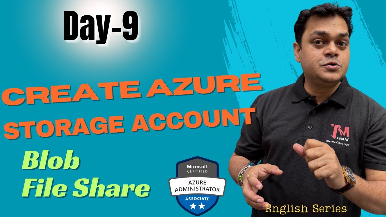 DAY-9 : How to create Azure Storage Account Step by Step Guide | Lab Storage Account.