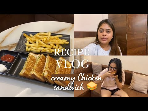 Creamy Chicken Sandwich Recipe 🥪 | Easy & Delicious 😋