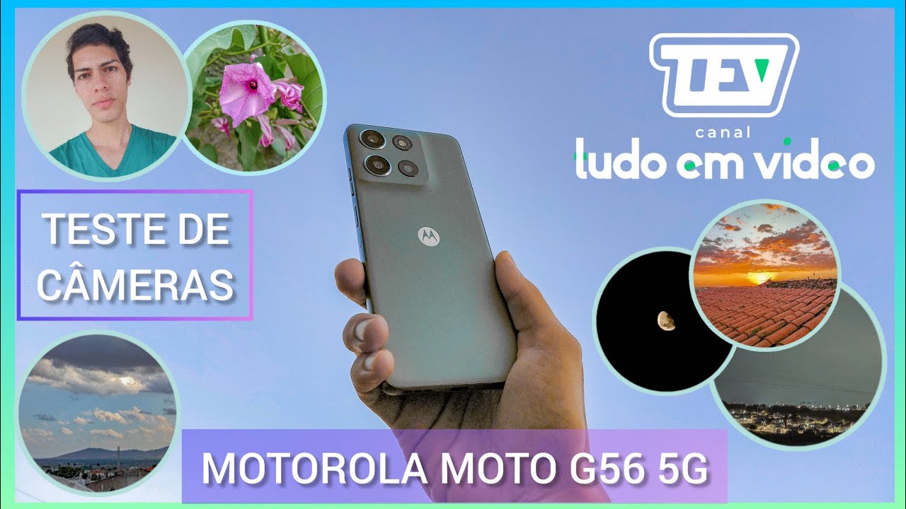 Miniatura da avaliação em vídeo de Smartphone Motorola Moto G56 5G 256GB 16GB RAM