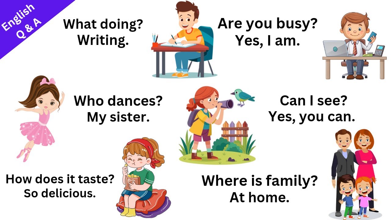 Daily Use English Question Answers | Fun Learning Question Answers