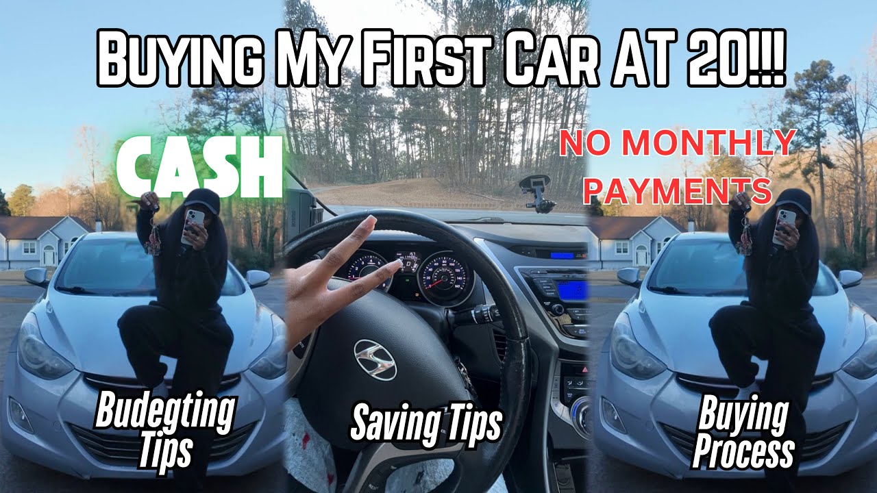 How I bought my first car at ￼20 with cash￼! - 🚫 CAR PAYMENTS | Saving , Buying Process, + Tips