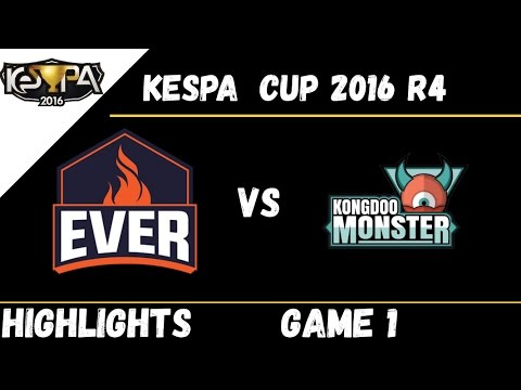ESC vs KDM | Game 1 | Highlights Kespa Cup 2016 R4 Semi Finals ESC Ever vs Kongdoo Monster