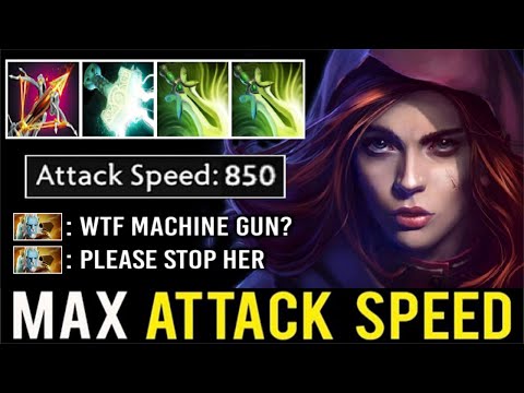 ELECTRIC MACHINE GUN Max Attack Speed vs Pro Lancer Crazy Late Game Battle Ballista TA WTF Dota 2