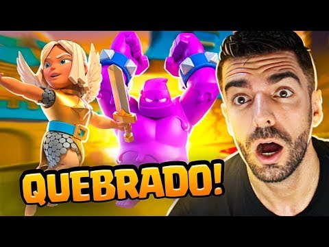 DESCOBRI O DECK MAIS QUEBRADO DO CLASH ROYALE!