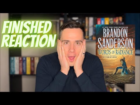I Finished Words Of Radiance - Brandon Sanderson