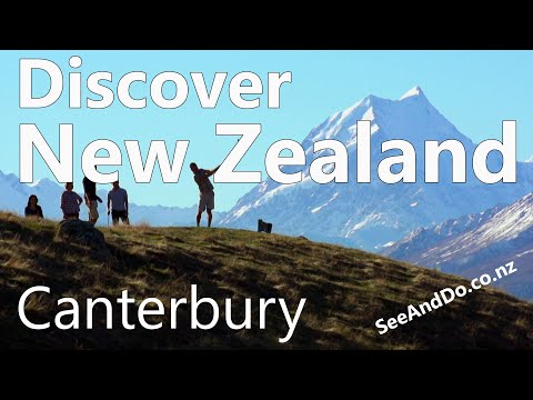 Vistas deslumbrantes, rios trançados e perfeição pastoral! O melhor das planícies de Canterbury, Nova Zelândia.