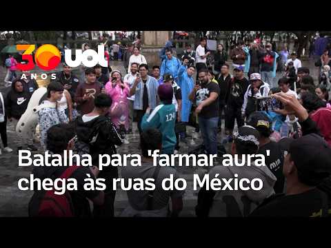 Jovens mexicanos disputam prêmio em campeonato de ‘farmar aura’