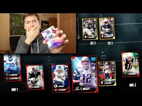 99 OVERALL!! IN REAL LIFE PACK & PLAY! MADDEN 17 ULTIMATE TEAM