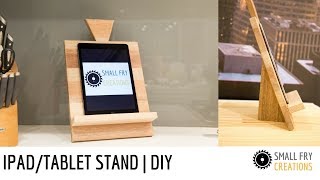 Ipad stand / Tablet stand | DIY