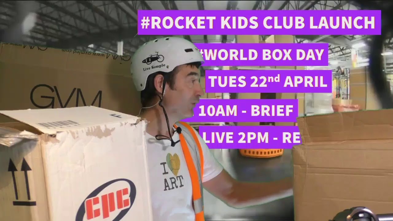 Day 1 of #RocketKidsClub launch week from our #CommunityLockIn on #WorldCreativityDay
