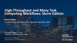 Download the video "High-Throughput and Many Task Computing Workflows: Slurm Edition"
