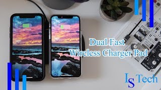 Dual Fast Wireless Charging Pad Choetech | Airpower Alternative