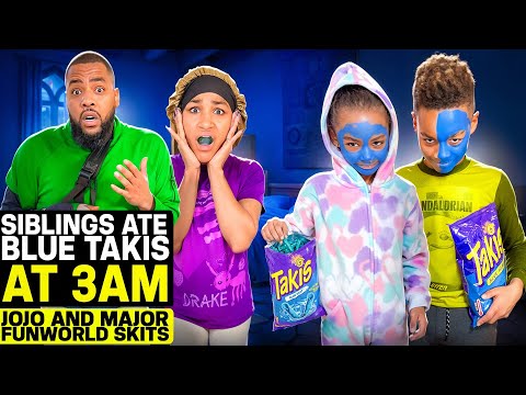 SIBLING ATE TAKIS AT 3A.M. THEY FACE TURNED BLUE! WHAT HAPPEN NEXT IS SHOCKING!