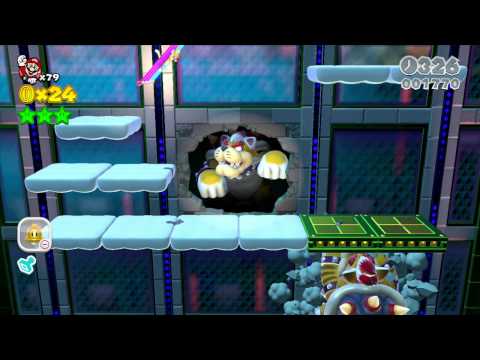 Super Mario 3D World Boss 18 (Final Boss) - Meowser
