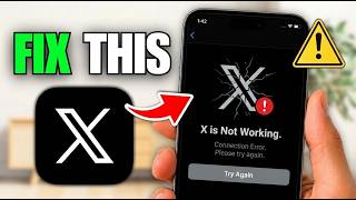 How To Fix Twitter X App Not Working
