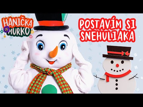 Postavím si snehuliaka | Vianoce | detské pesničky | pre detičky | Hanička a Murko | Christmas